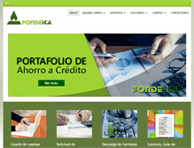 Tablet Screenshot of fondeica.com